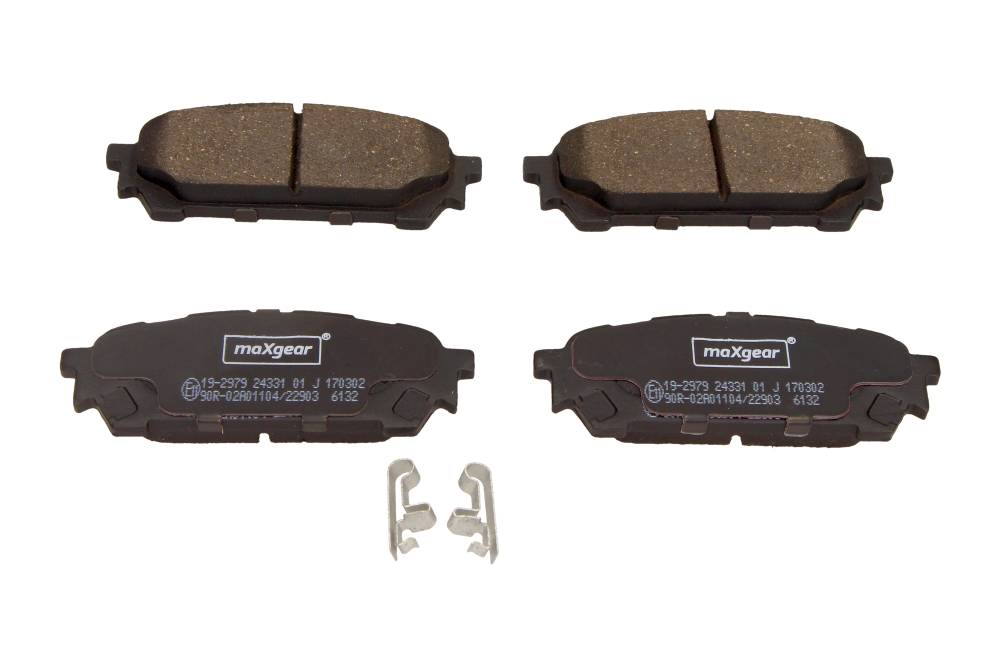 Maxgear 19-2979 — Zestaw klocków hamulcowych, hamulce tarczowe
