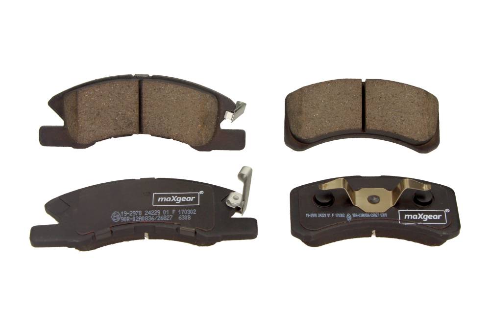 Maxgear 19-2978 — Zestaw klocków hamulcowych, hamulce tarczowe