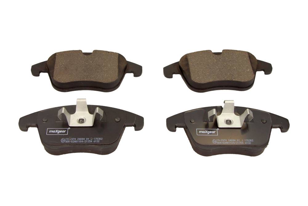 Maxgear 19-2974 — Zestaw klocków hamulcowych, hamulce tarczowe