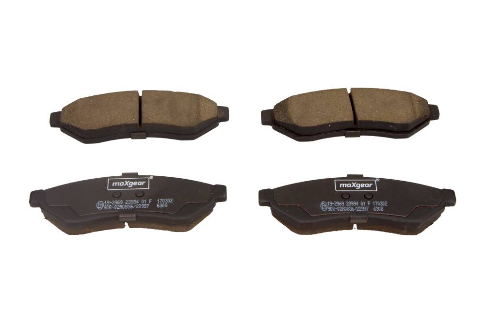 Maxgear 19-2969 — Zestaw klocków hamulcowych, hamulce tarczowe