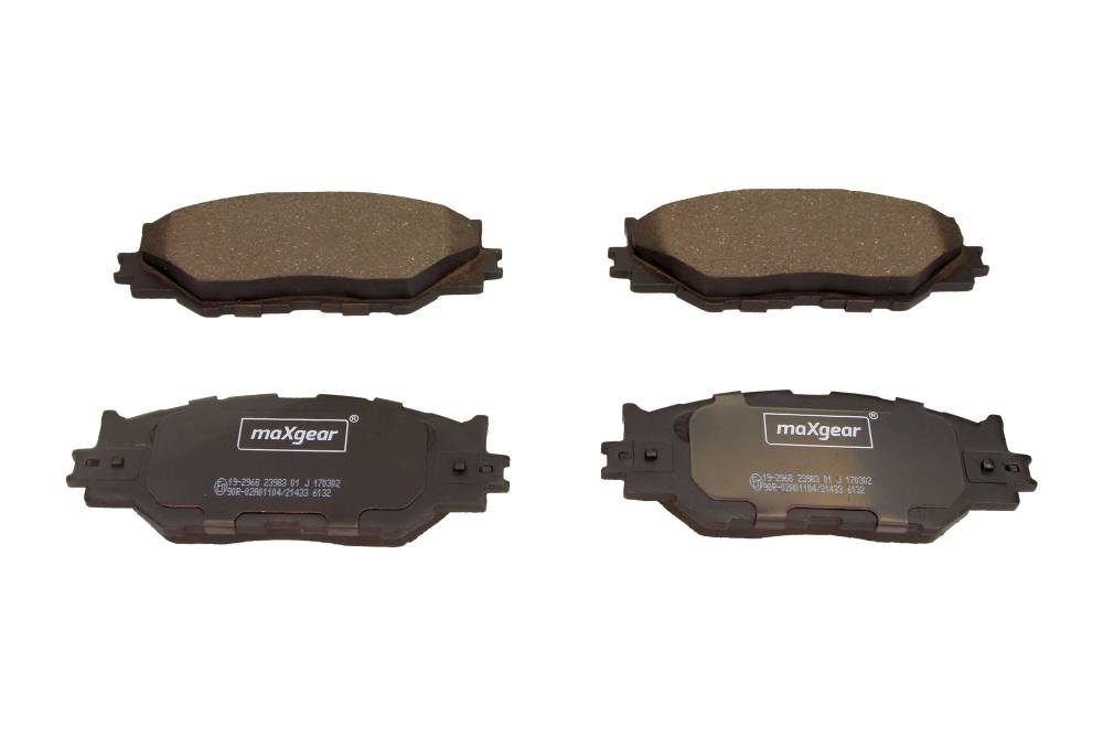 Maxgear 19-2968 — Zestaw klocków hamulcowych, hamulce tarczowe