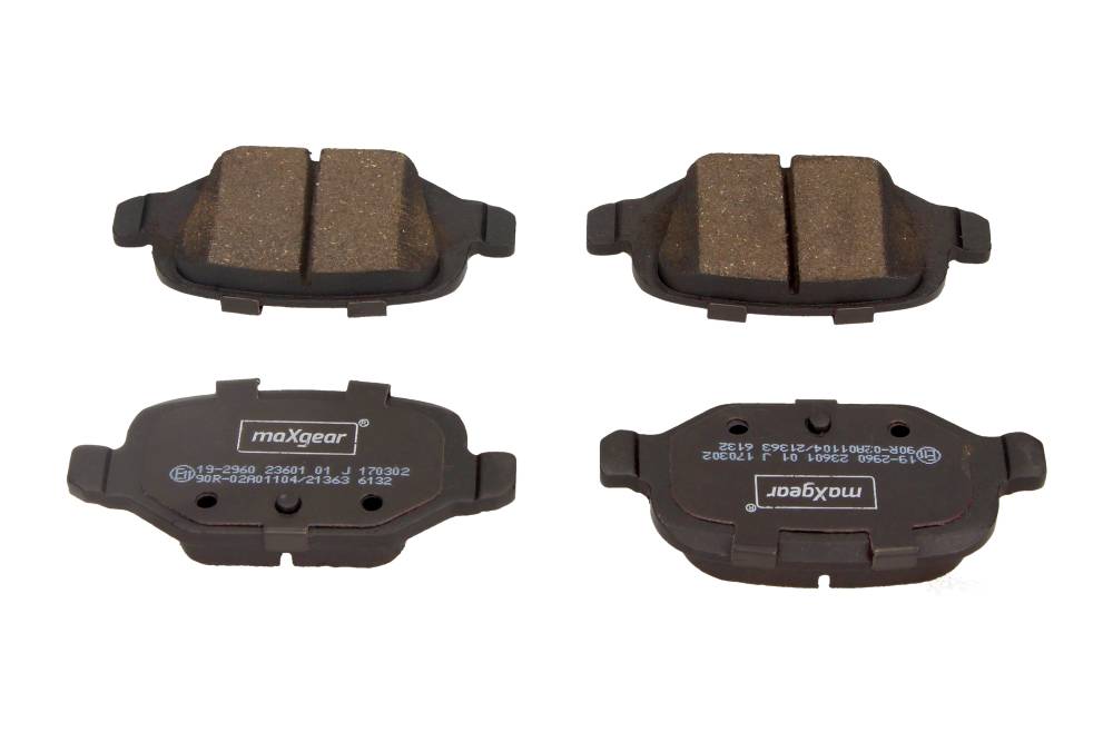 Maxgear 19-2960 — Zestaw klocków hamulcowych, hamulce tarczowe
