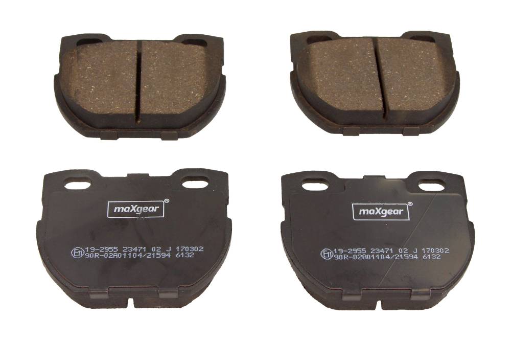 Maxgear 19-2955 — Zestaw klocków hamulcowych, hamulce tarczowe