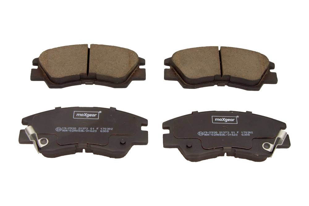 Maxgear 19-2938 — Zestaw klocków hamulcowych, hamulce tarczowe