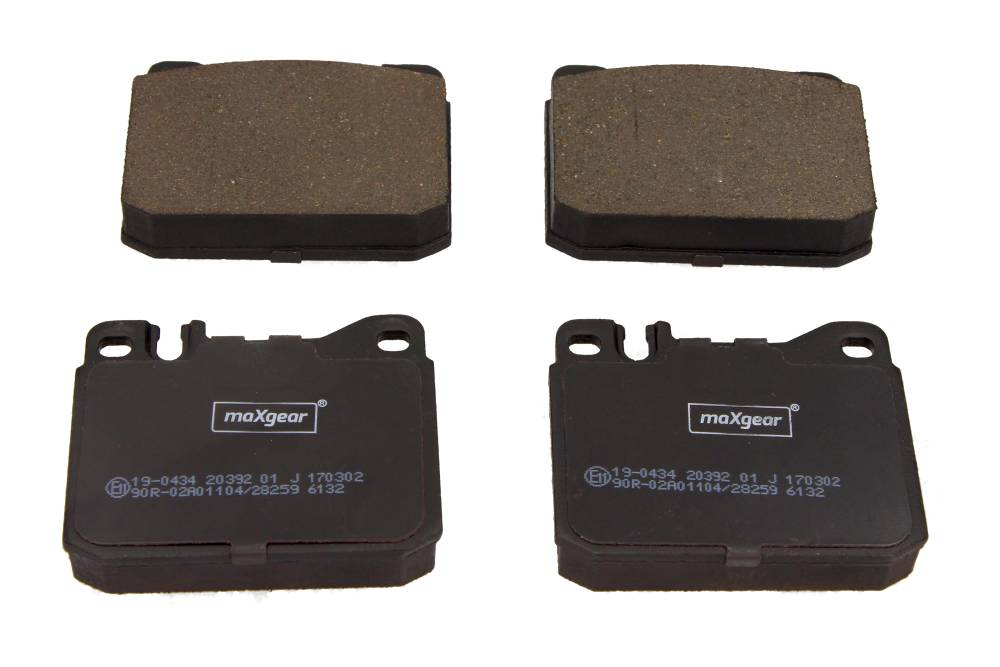Maxgear 19-0434 — Zestaw klocków hamulcowych, hamulce tarczowe