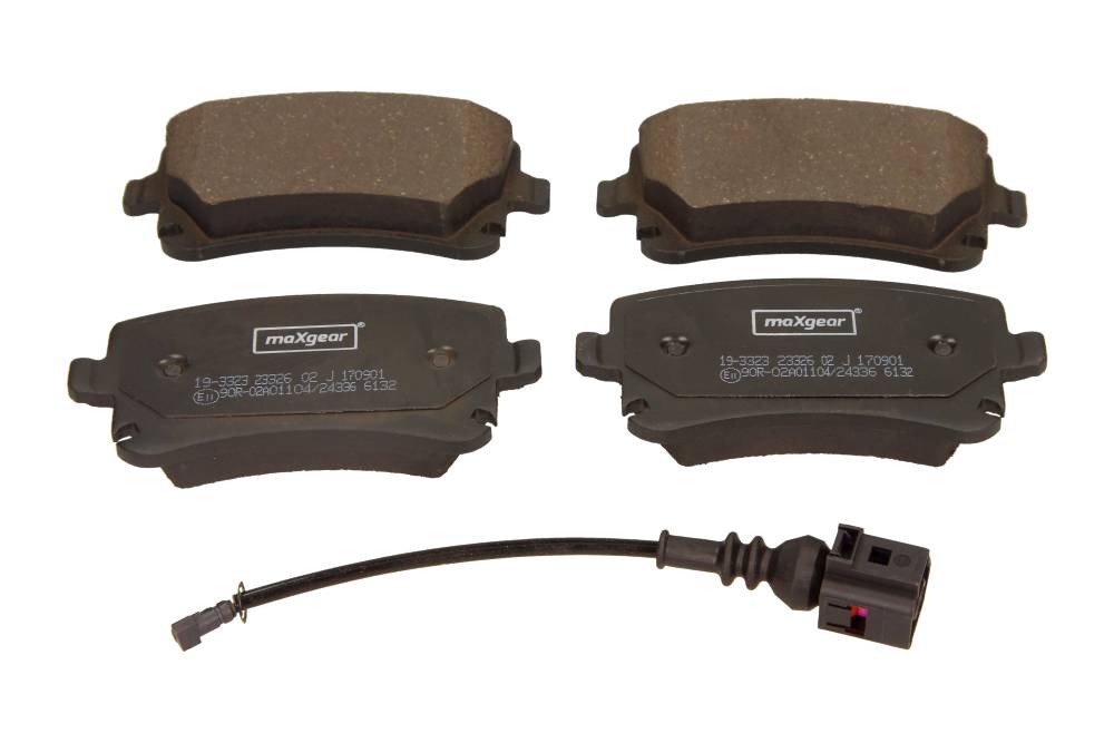 Maxgear 19-3323 — Zestaw klocków hamulcowych, hamulce tarczowe