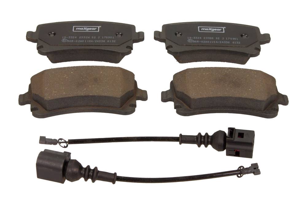 Maxgear 19-3324 — Zestaw klocków hamulcowych, hamulce tarczowe