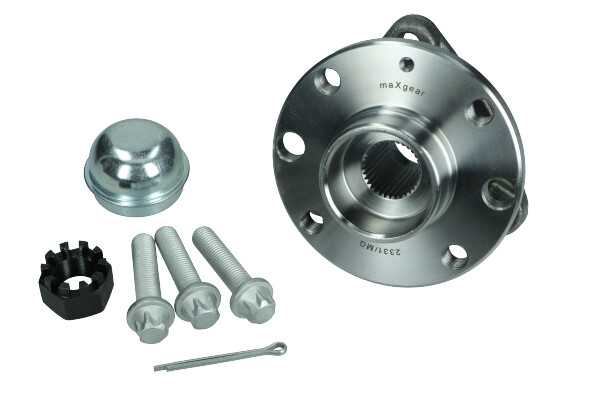 Maxgear 33-0255 - ŁOŻYSKO KOŁA OPEL P. ASTRA G 1.2-1.7 -ABS 4ŚR