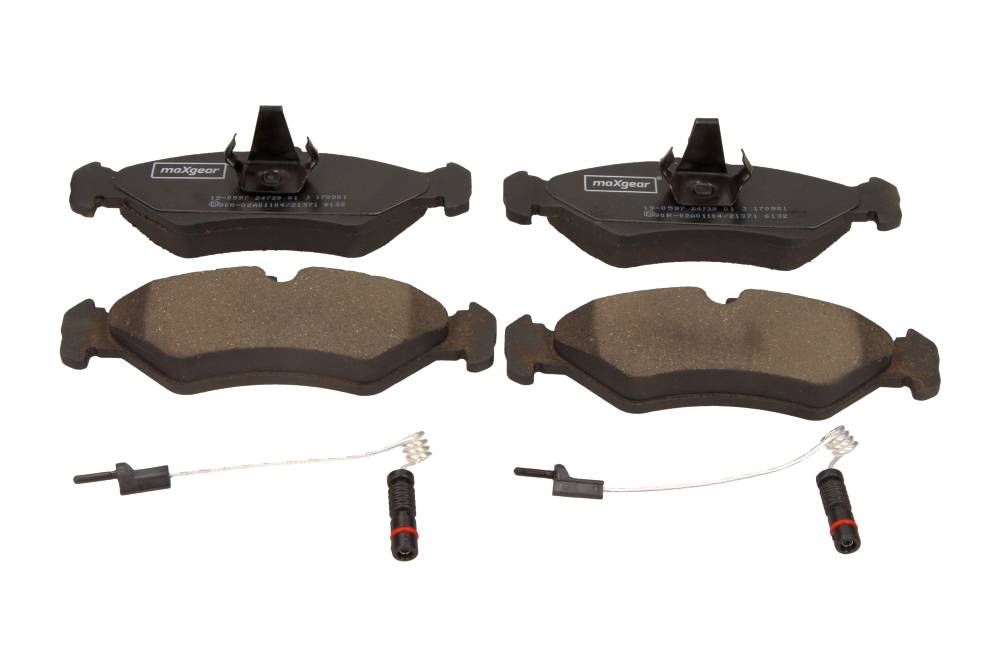Maxgear 19-0597 — Zestaw klocków hamulcowych, hamulce tarczowe