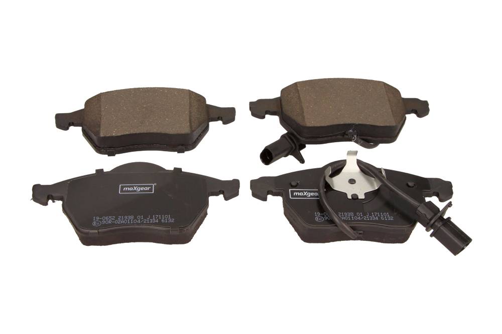 Maxgear 19-0652 — Zestaw klocków hamulcowych, hamulce tarczowe