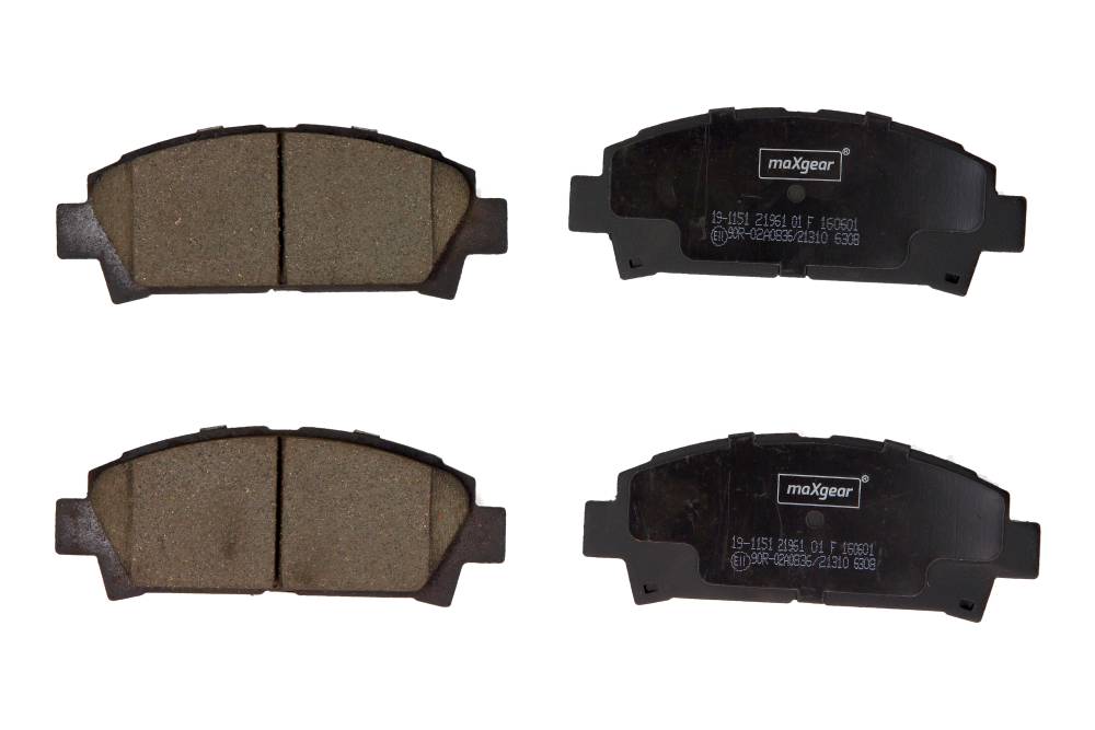 Maxgear 19-1151 — Zestaw klocków hamulcowych, hamulce tarczowe