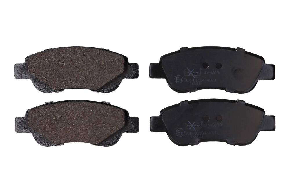 Maxgear 19-0870 — Zestaw klocków hamulcowych, hamulce tarczowe