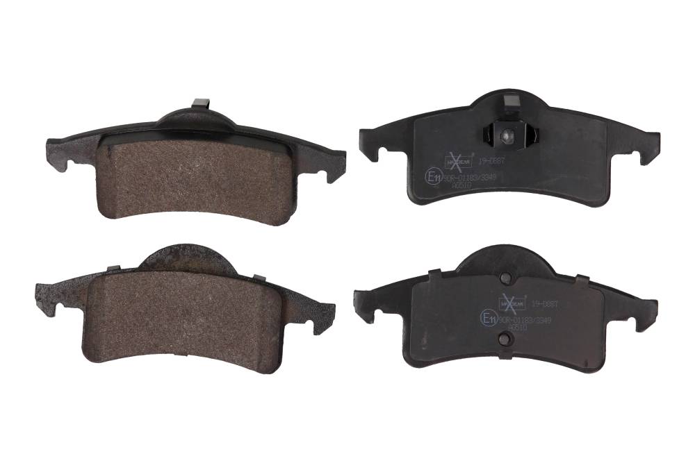 Maxgear 19-0887 — Zestaw klocków hamulcowych, hamulce tarczowe