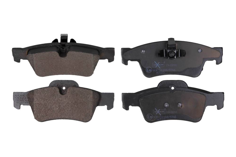 Maxgear 19-0891 — Zestaw klocków hamulcowych, hamulce tarczowe