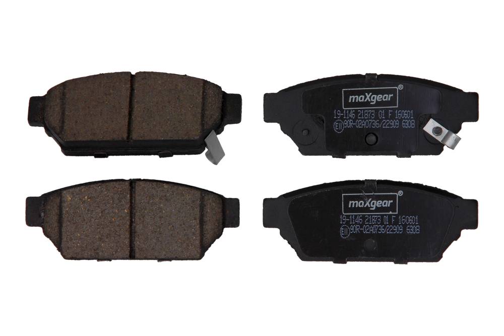 Maxgear 19-1146 — Zestaw klocków hamulcowych, hamulce tarczowe