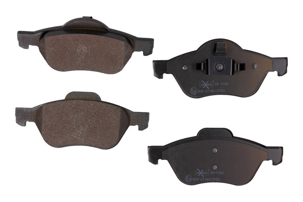 Maxgear 19-1102 — Zestaw klocków hamulcowych, hamulce tarczowe
