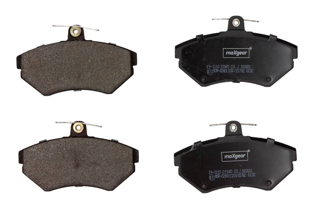 Maxgear 19-1110 — Zestaw klocków hamulcowych, hamulce tarczowe