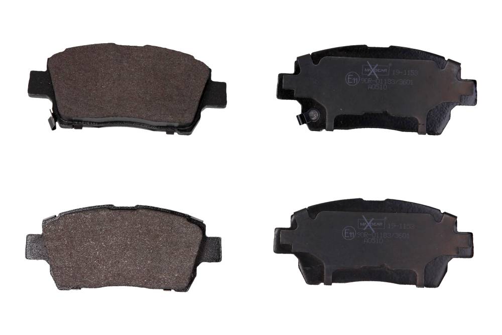 Maxgear 19-1153 — Zestaw klocków hamulcowych, hamulce tarczowe