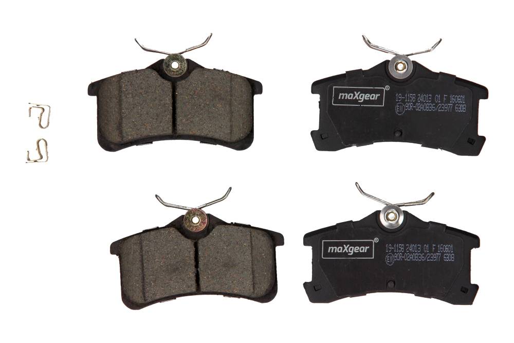 Maxgear 19-1158 — Zestaw klocków hamulcowych, hamulce tarczowe