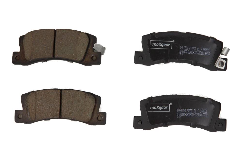Maxgear 19-1159 — Zestaw klocków hamulcowych, hamulce tarczowe