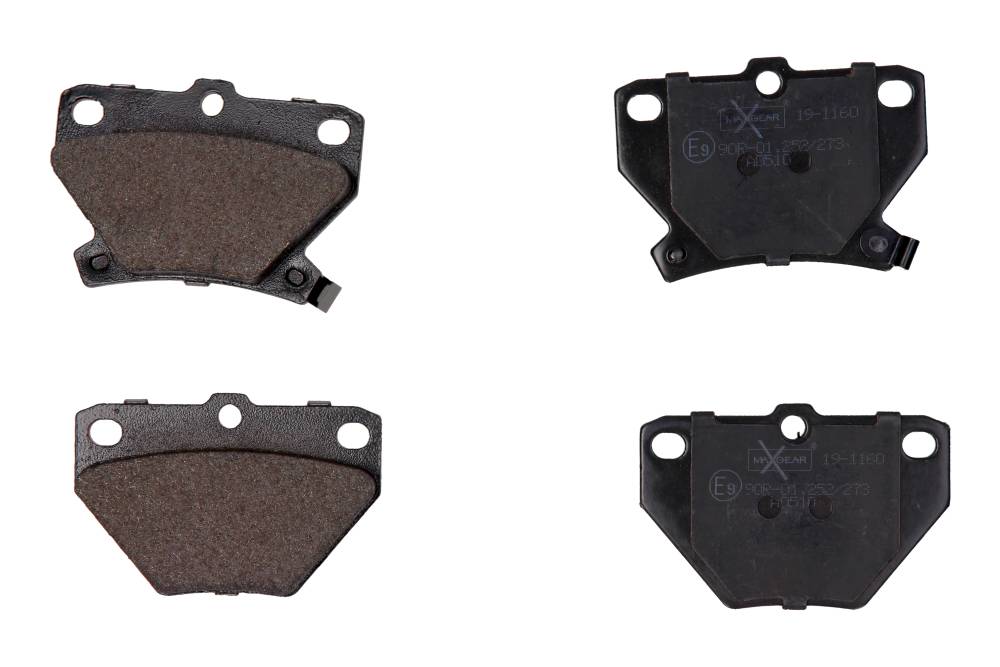 Maxgear 19-1160 — Zestaw klocków hamulcowych, hamulce tarczowe