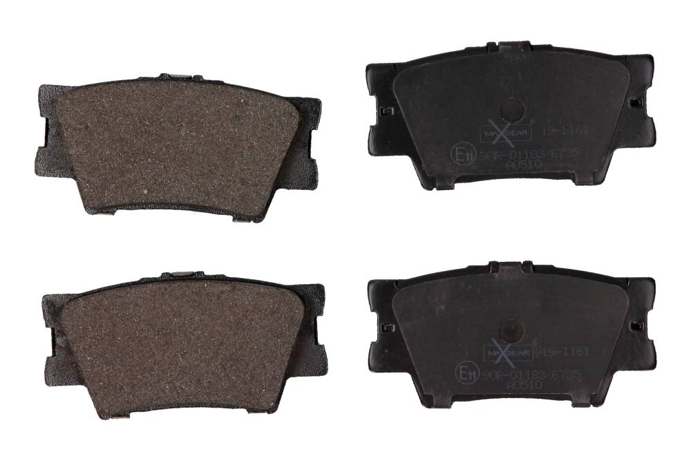 Maxgear 19-1161 — Zestaw klocków hamulcowych, hamulce tarczowe