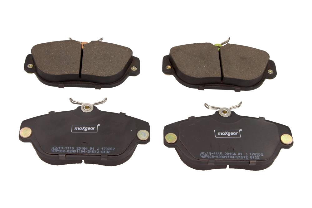 Maxgear 19-1115 — Zestaw klocków hamulcowych, hamulce tarczowe