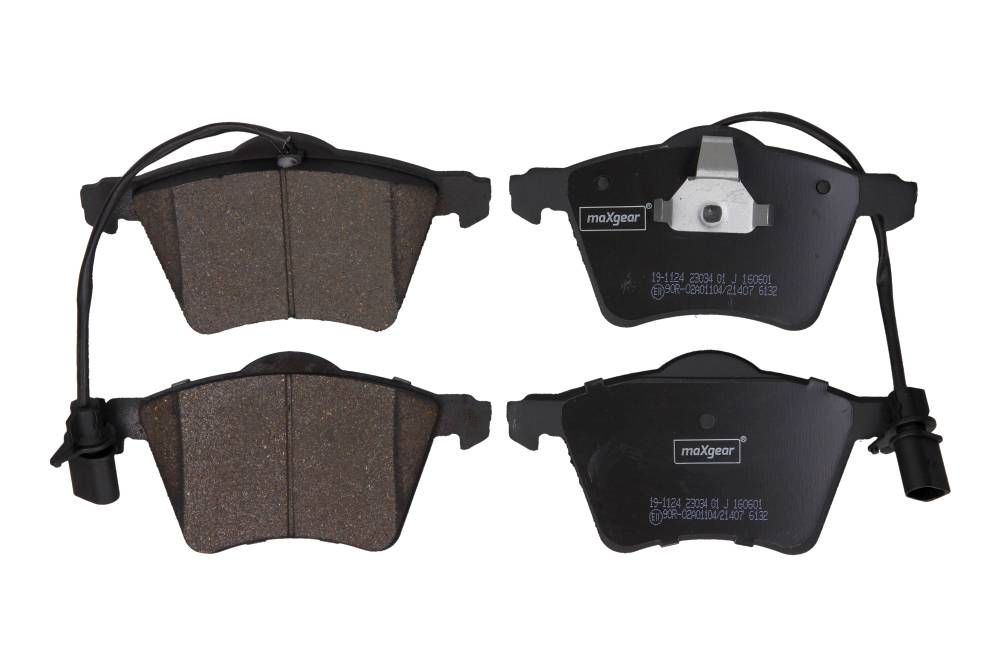 Maxgear 19-1124 — Zestaw klocków hamulcowych, hamulce tarczowe