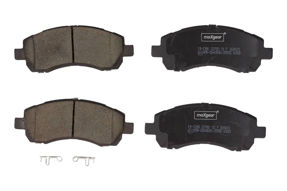 Maxgear 19-1396 — Zestaw klocków hamulcowych, hamulce tarczowe