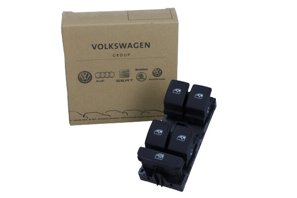 VAG 5G0 959 857FWHS - PRZEŁĄCZNIK PODNOŚNIKA SZYBY SEAT LEON 13-