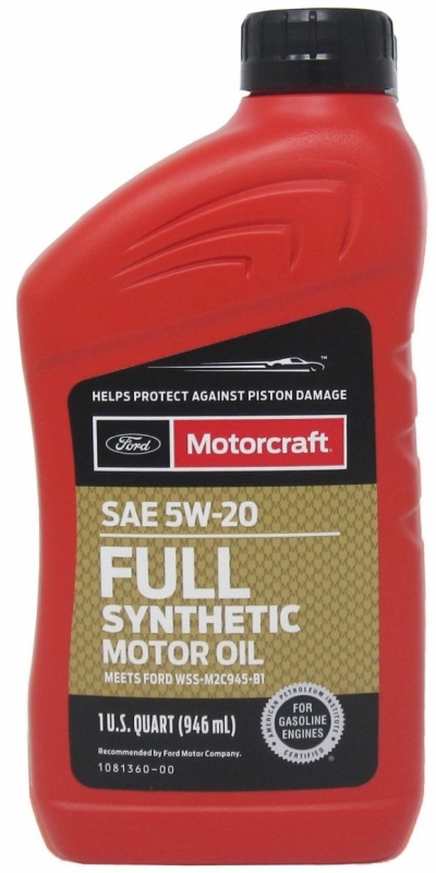FORD MTXO5W20Q1FS24 - OLEJ MOTORCRAFT 5W20 946ML FULL SYNTHETIC