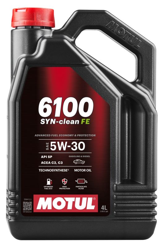 Motul 112924 - OLEJ MOTUL 5W30 4L 6100 SYN-CLEAN FE - C2-C3 - SP