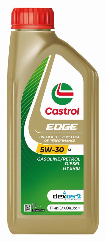 CASTROL 15F7EF - OLEJ CASTROL 5W30 1L EDGE C3 TITANIUM - SN-CF - 505.00 505.01 - 229.31 229.51 - DEX2 - RN 0700 0710 - OPEL OV 040 1547 - D30