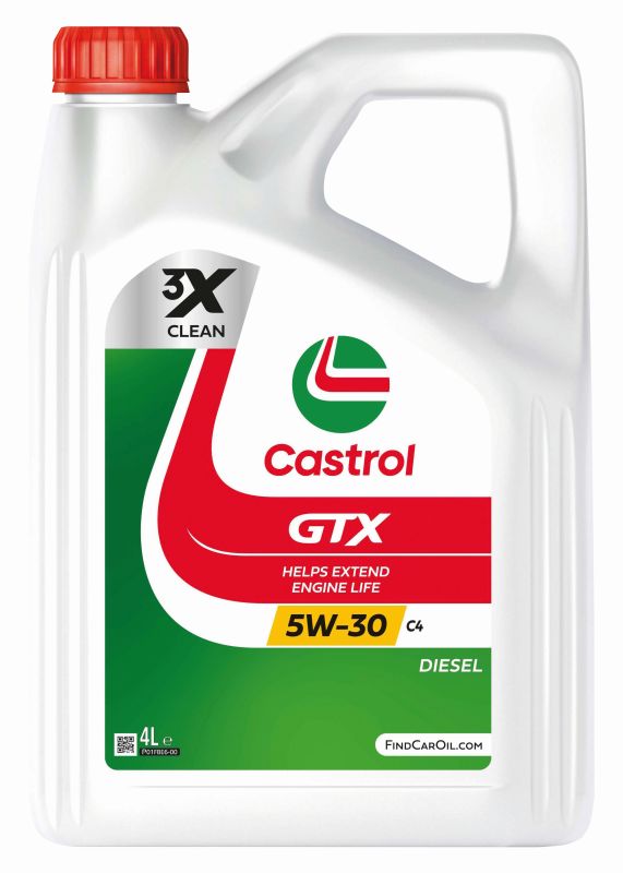 CASTROL 15F64E - OLEJ CASTROL 5W30 4L GTX - C4 - RN0720 - 226.51