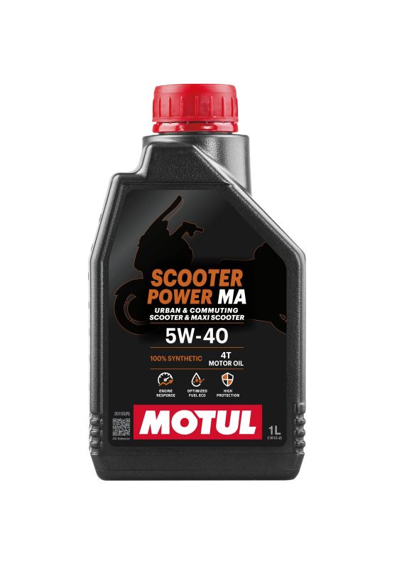Motul 105958 - OLEJ MOTUL 5W40 1L SCOOTER POWER 4T MA