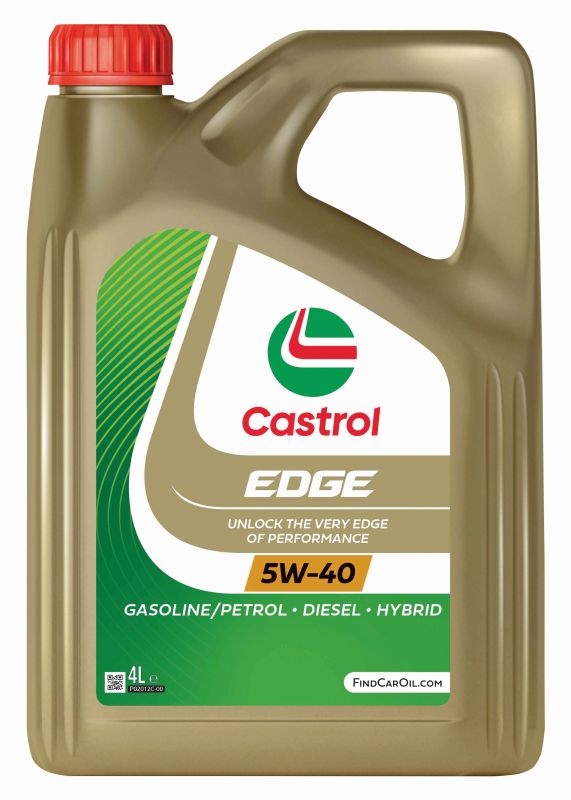 CASTROL 15F7D6 - OLEJ CASTROL 5W40 4L EDGE TITANIUM -SN-CF-C3- 229.31 229.51 226.5 - 505.00 505.01 - OV 040 1547-D40 - WSS-M2C917-A - RN0710 - 9.