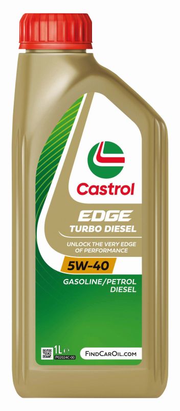 CASTROL 15F816 - OLEJ CASTROL 5W40 1L EDGE TURBO DIESEL TITANIUM C3 - SN-CF - 505.00 505.01 - 229.31 229.51 - M2C917A - RN0710 -9.55535-S2 - OV 0