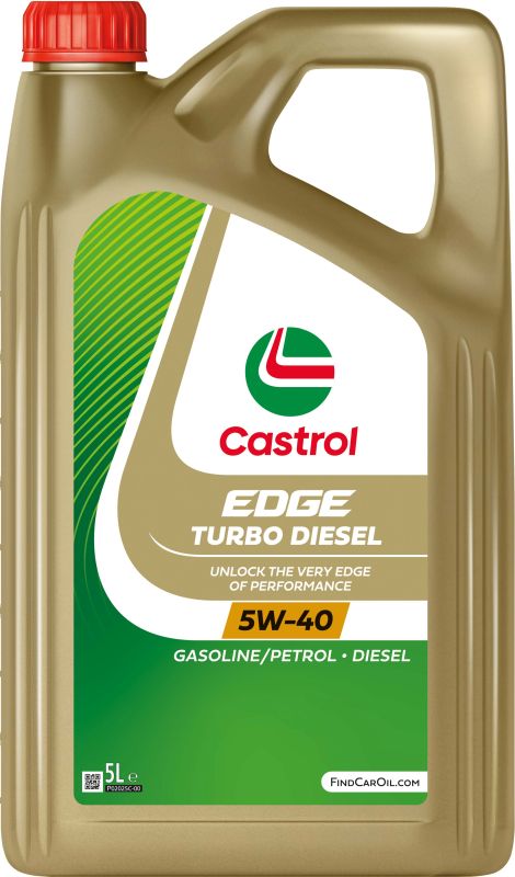 CASTROL 15F81B - OLEJ CASTROL 5W40 5L EDGE TURBO DIESEL TITANIUM C3 - SN-CF - 505.00 505.01 - 229.31 229.51 - M2C917A - RN0710 -9.55535-S2 - OV 0