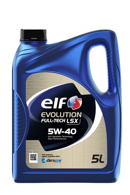 ELF 2213922 - OLEJ ELF 5W40 5L EVOLUTION FULL TECH LSX - C3 - SN-CF - 229.51 - 502.00 505.01 - A40 - FIAT 9.55535-S2