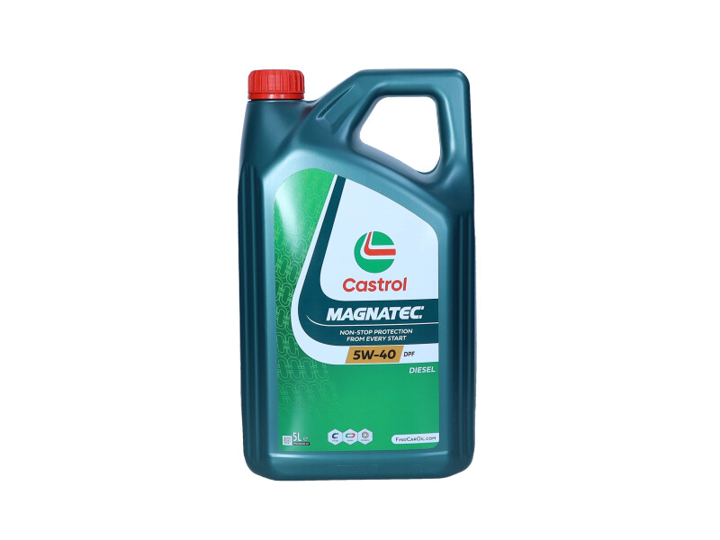 CASTROL 15F913 - OLEJ CASTROL 5W40 5L MAGNATEC DPF - C3 - SN-CF - 9.55535-S2 - WSS M2C 917 A - OV 040 1547-D40 - 229.31 229.51 - 505.00 505.01