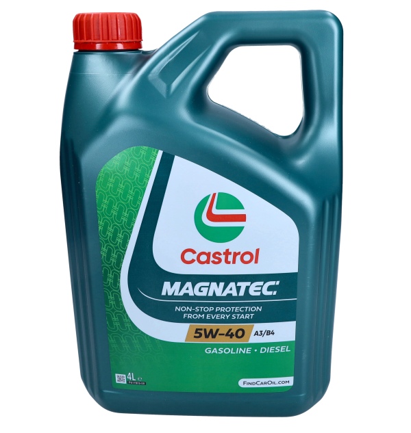 CASTROL 15F64A - OLEJ CASTROL 5W40 4L MAGNATEC DUALOCK A3-B4 - SP - 502.00 505.00 - 226.5 229.3 229.5 - RN0700 0710
