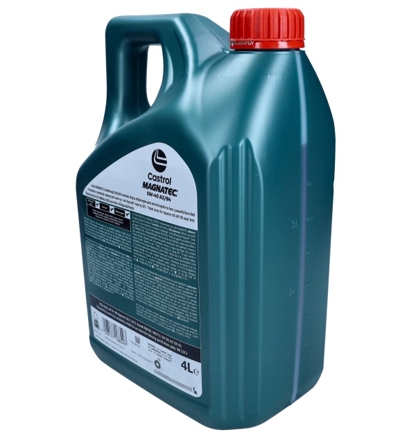 CASTROL 15F64A - OLEJ CASTROL 5W40 4L MAGNATEC DUALOCK A3-B4 - SP - 502.00 505.00 - 226.5 229.3 229.5 - RN0700 0710