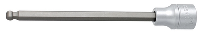 ROOKS 618707 - NASADKA 1-2 WKRĘTAKOWA 10 MM X 220 MM 6-KĄTNA DŁUGA Z KOŃCÓWKĄ KULISTĄ