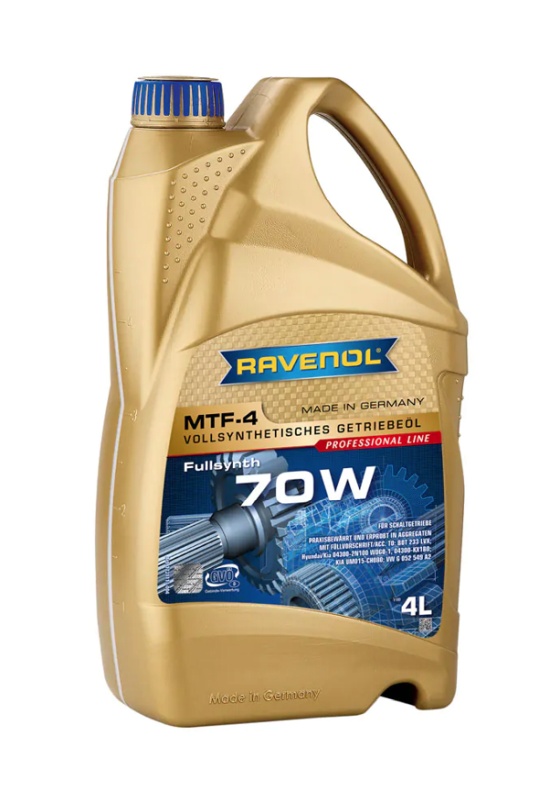 Ravenol 1221113-004-01-999 - OLEJ RAVENOL MTF-4 70W 4L - GL4 - VW G 052 549 A2