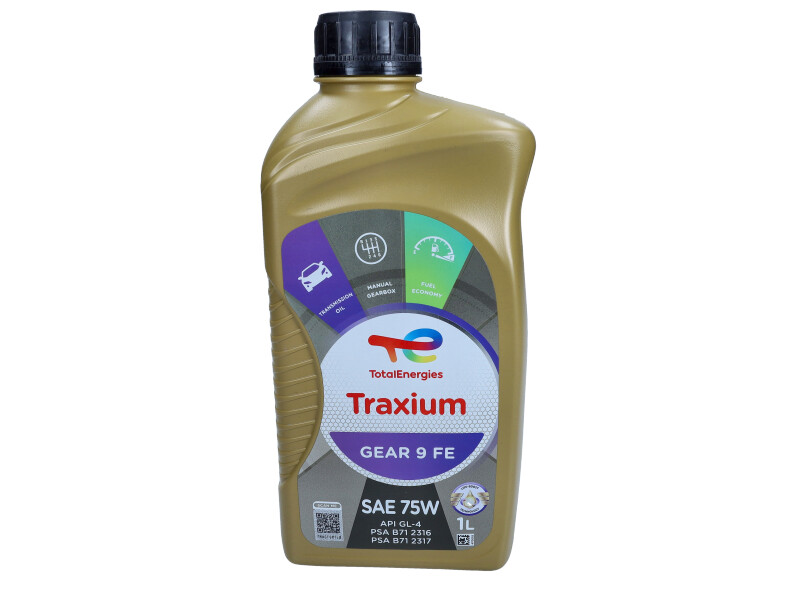 TOTAL Energies 2214244 - OLEJ TOTAL 75W 1L TRAXIUM GEAR 9 FE - GL4 - B71 2316-B71 2317