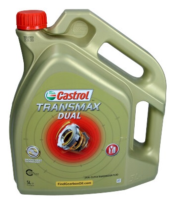 CASTROL 15F200 - OLEJ CASTROL TRANSMAX DUAL 5L - DCT DSG - G052 529 - VW G 052 182 - FORD WSS-M2C-936-A. - PRZEKŁADNIOWY