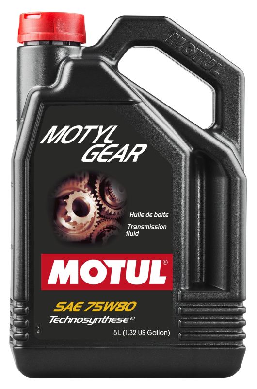 Motul 106466 - OLEJ MOTUL 75W80 5L MOTYLGEAR GL4-GL5 PSA - PRZEKŁADNIOWY