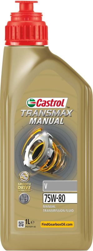 CASTROL 15F224 - OLEJ CASTROL 75W80 1L TRANSMAX MANUAL V - GL4 - TL 52 532 - G 052 171 - G 052 182