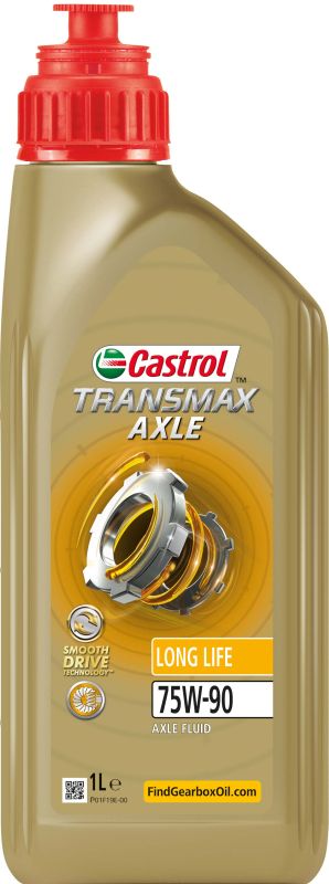 CASTROL 15F148 - OLEJ CASTROL 75W90 1L TRANSMAX AXLE LONG LIFE - GL5