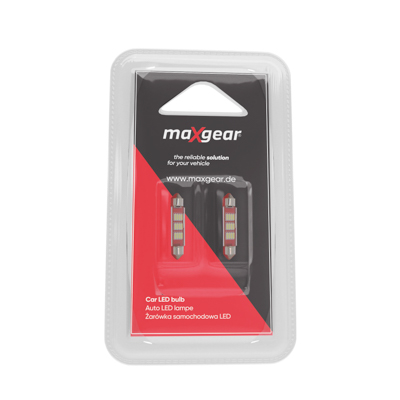 Maxgear 78-0165SET - ŻARÓWKA LED RURKOWA 12V-10W 11X42MM BLISTER 2 SZT !!!!LED!!!!!